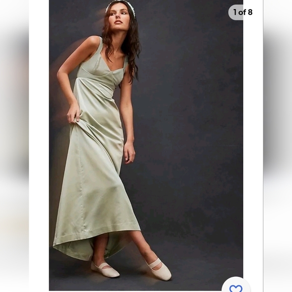 Free People Dresses & Skirts - NWT Free People Gia Maxi Dress On Color Mermaids Tail Size 2.